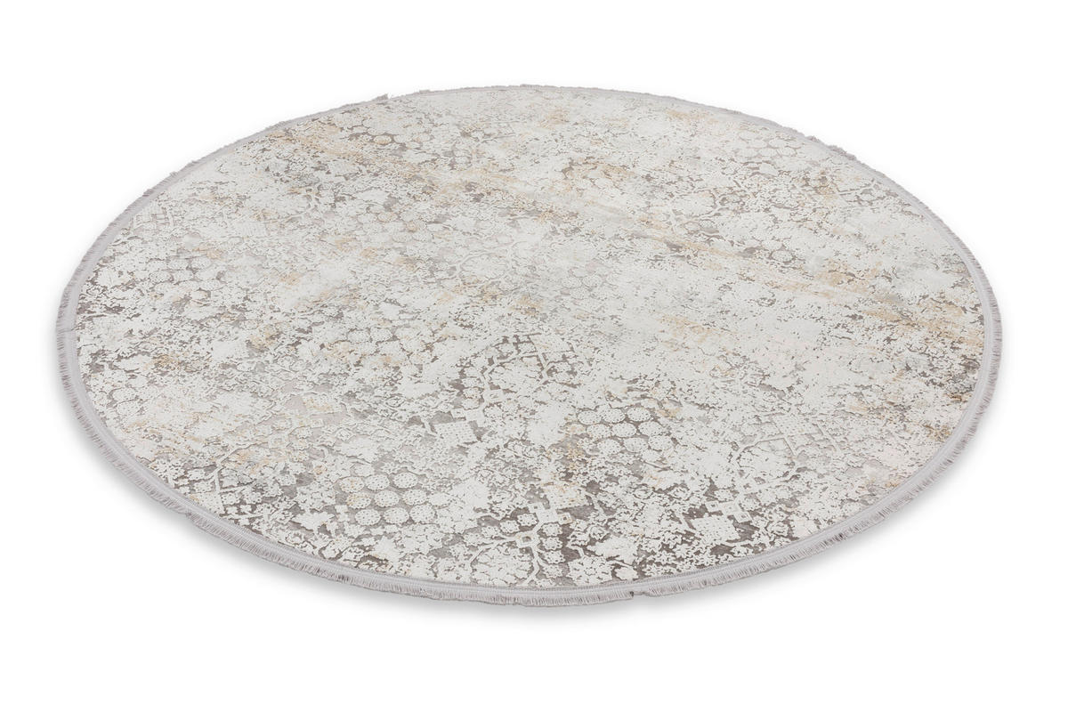 WEBTEPPICH 160 cm Gravina Grau, Beige  - Beige/Grau, Design, Textil (160cm) - Novel