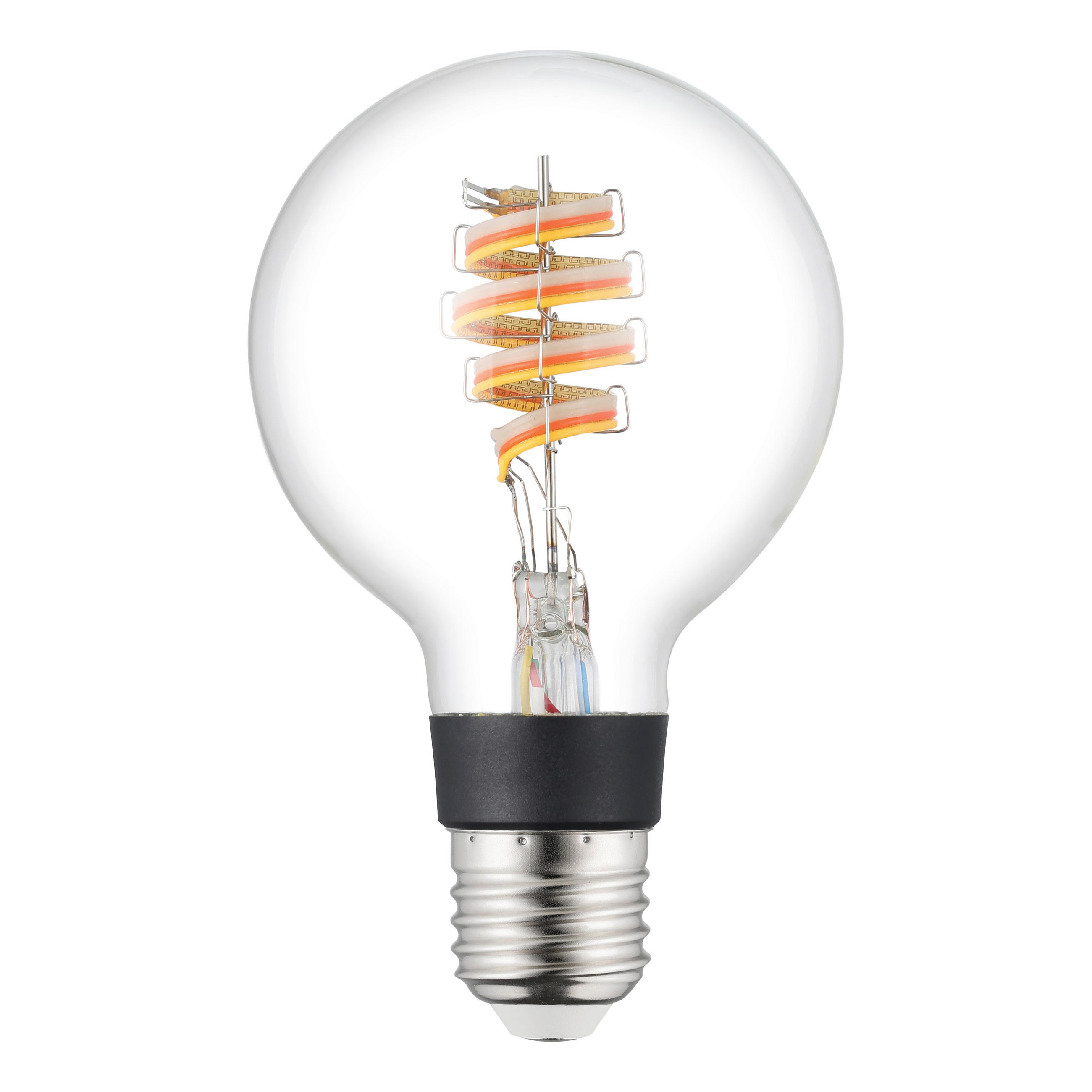 LED-LEUCHTMITTEL   E27 4,9 W  - Klar, Basics, Glas (8/13,2cm) - Eglo