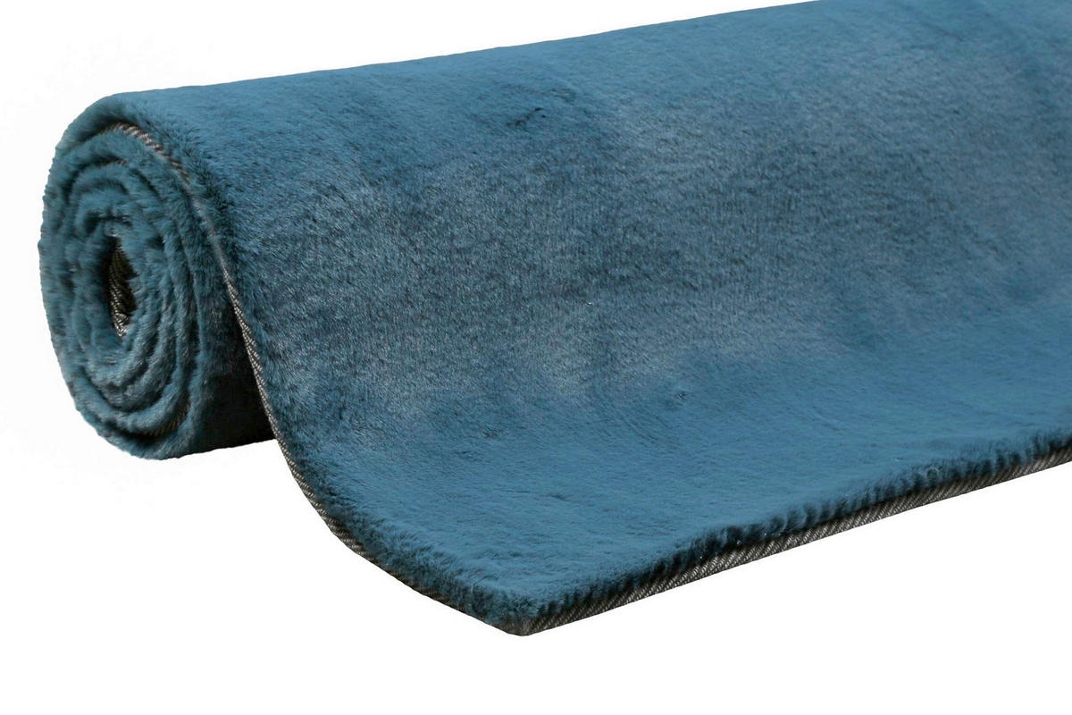 HOCHFLORTEPPICH 70/140 cm ESP-4377-24 Petrol  - Petrol, KONVENTIONELL, Textil (70/140cm) - Esprit