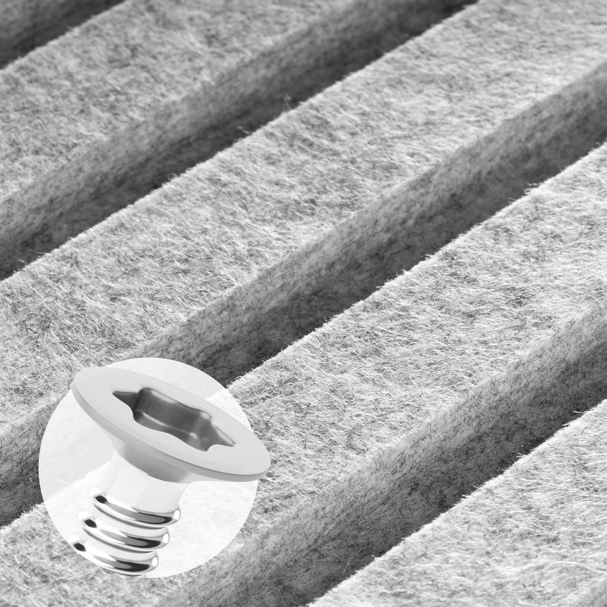 AKUSTIKPANEEL  - Hellgrau, Basics, Kunststoff (20/240/1,8cm)