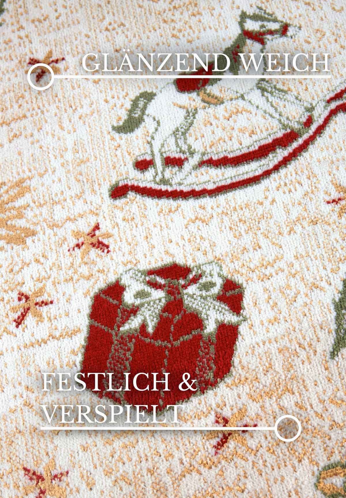 VINTAGE-TEPPICH 160/230 cm Toy's Delight Nostalgic Shine Weihnachten  - Multicolor, Design, Kunststoff/Textil (160/230cm) - Villeroy & Boch