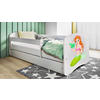 KINDER-/JUNIORBETT - Birkefarben/Weiß, MODERN, Holz/Holzwerkstoff (80/160cm) - MID.YOU