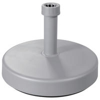 SONNENSCHIRMSTÄNDER Grau, Silberfarben  - Silberfarben/Grau, Basics, Kunststoff (46/11/46cm) - Doppler