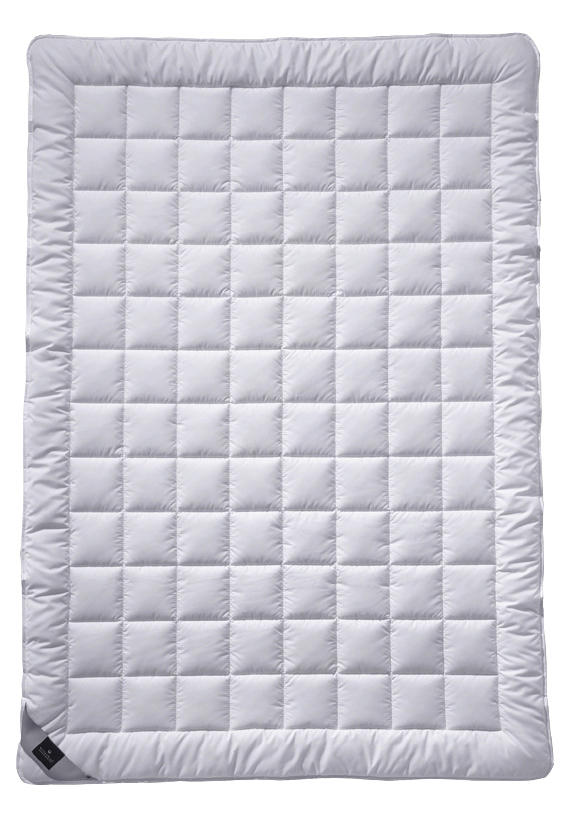 EINZIEHDECKE 140/200 cm Sari  - Weiß, Basics, Textil (140/200cm) - Billerbeck