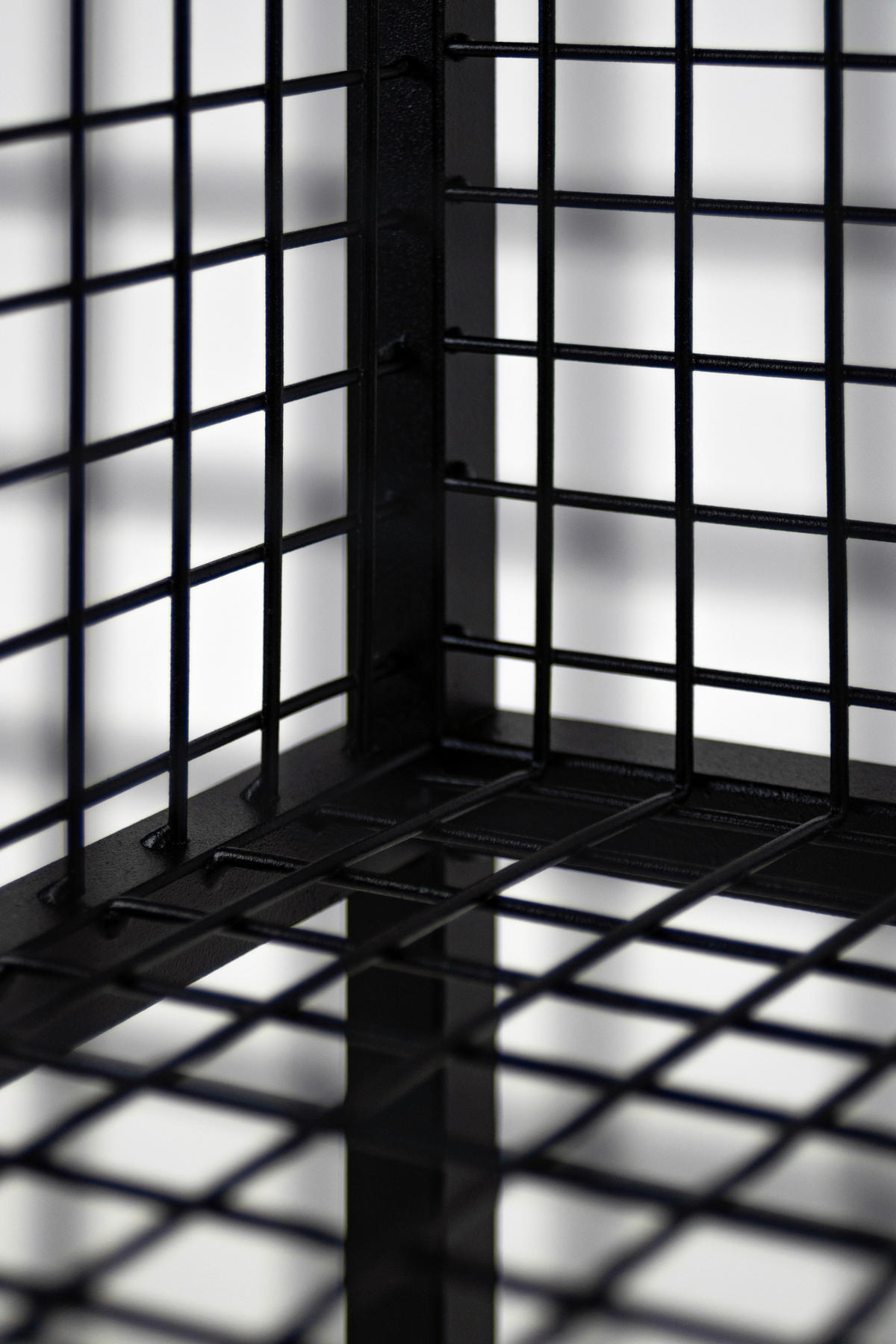 BLUMENSTÄNDER Metall  - Schwarz, Basics, Metall (60/75/23cm)