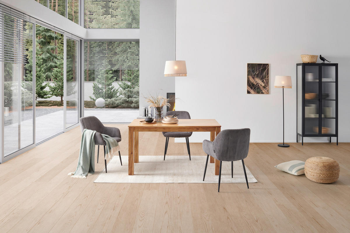 ESSTISCH Akazie vollmassiv rechteckig Akaziefarben  - Akaziefarben, KONVENTIONELL, Holz (140/76/80cm) - MID.YOU