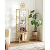 REGAL Goldfarben  - Goldfarben, Trend, Glas/Metall (40/124,5/30cm) - Boxxx