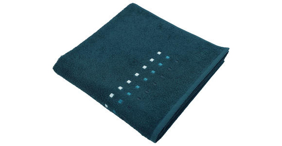 DUSCHTUCH 70/140 cm QUATTRO  - Petrol, KONVENTIONELL, Textil (70/140cm) - Esposa