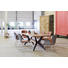 ESSTISCH in Holz, Metall 200/100/77 cm - Eichefarben/Anthrazit, Design, Holz/Metall (200/100/77cm) - Bert Plantagie ESSTISCH in Holz, Metall 200/100/77 cm - Eichefarben/Anthrazit, Design, Holz/Metall (200/100/77cm) - Bert Plantagie