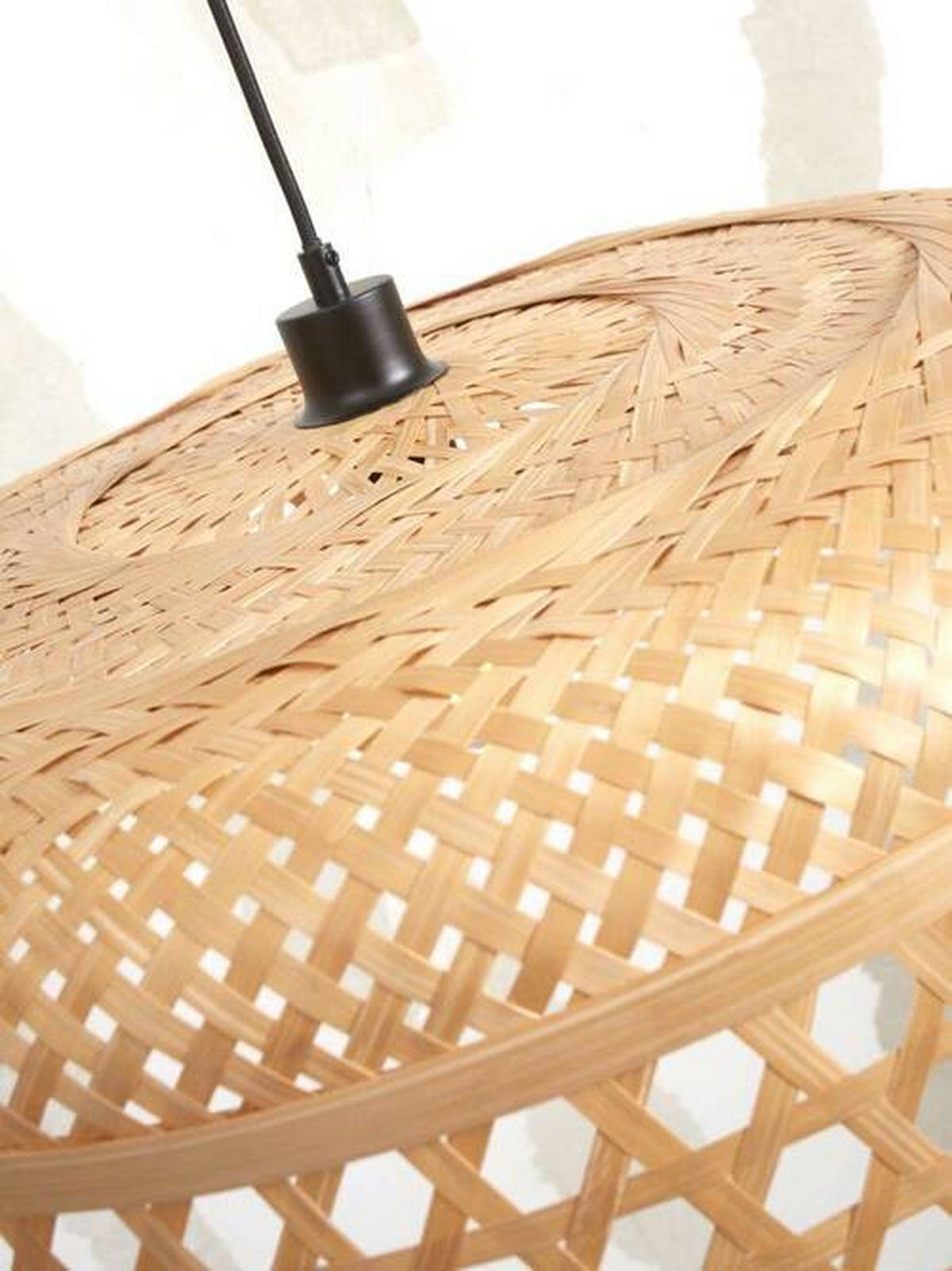 HÄNGELEUCHTE 60/18 cm  - Naturfarben, Trend, Naturmaterialien (60/18cm) - Good & Mojo
