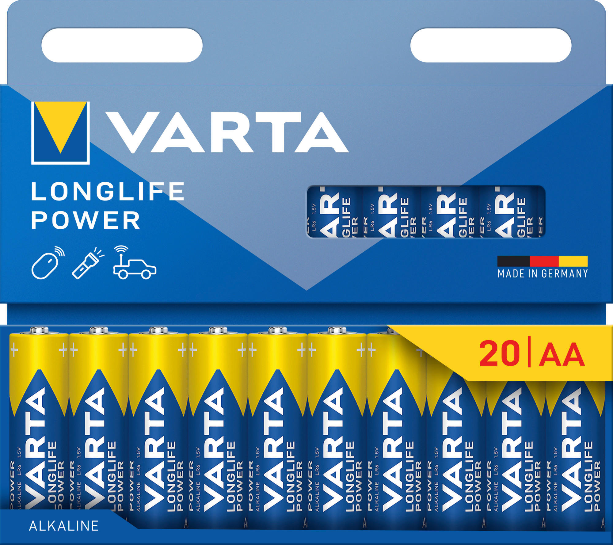 BATTERIE - Basics (14,36/12,70/1,54cm) - Varta