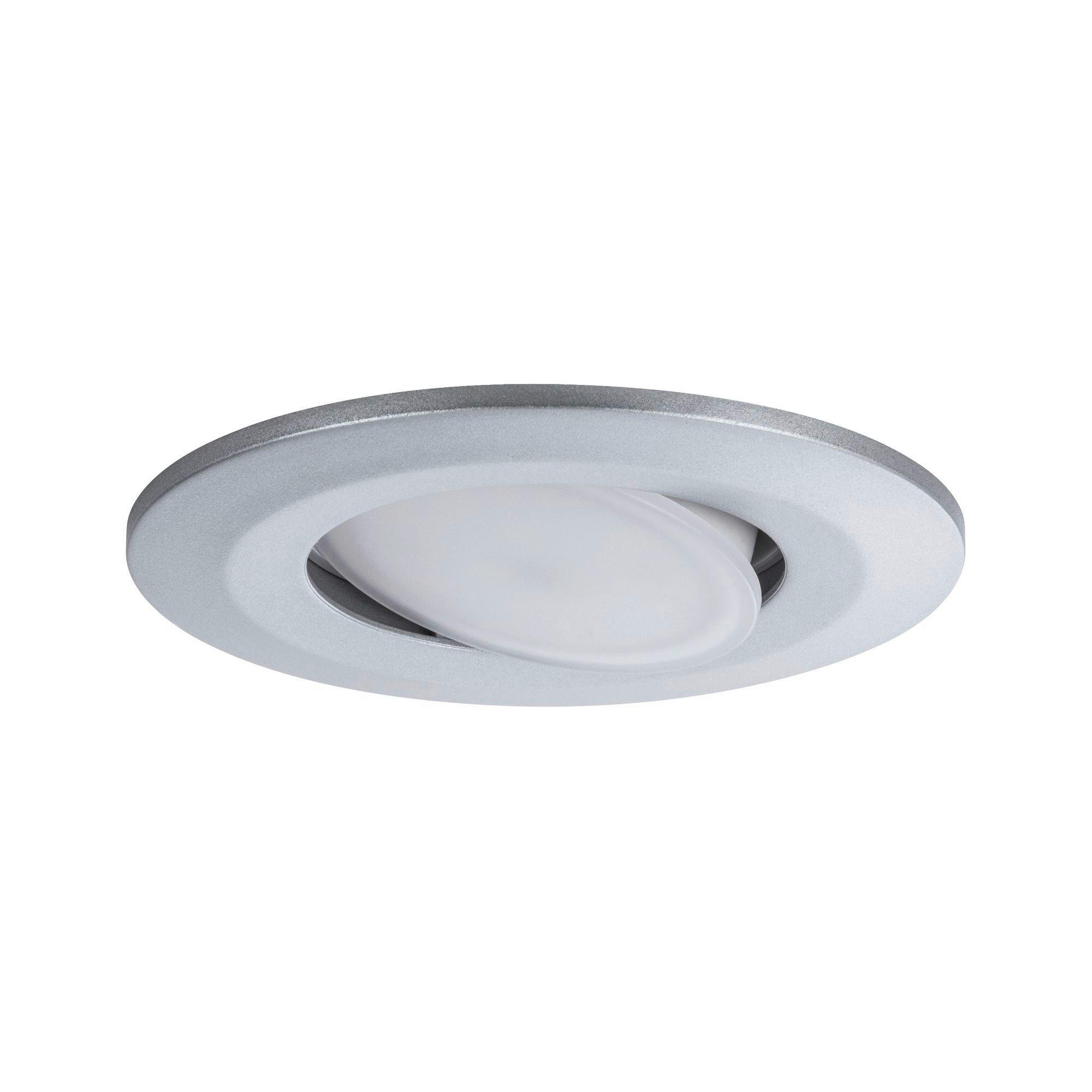 LED-DECKENLEUCHTE 9 cm  - Chromfarben, Basics, Kunststoff (9cm) - Paulmann