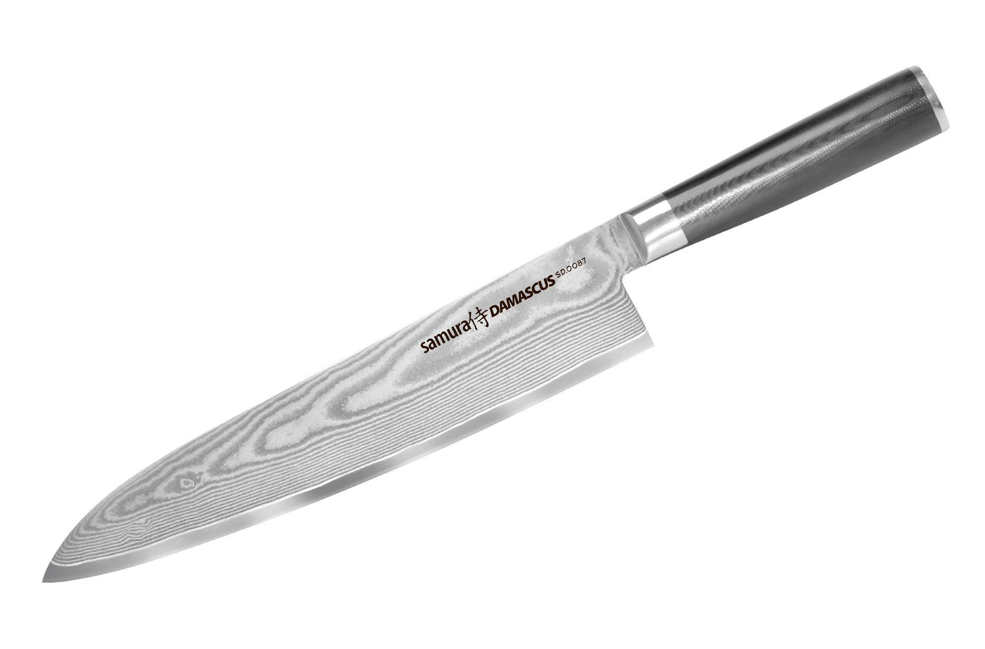 KUHINJSKI NOŽ  Damascus  37,8/5,2/2,5 cm          ogljikovo jeklo - Basics, kovina/umetna masa (37,8/5,2/2,5cm) - Samura