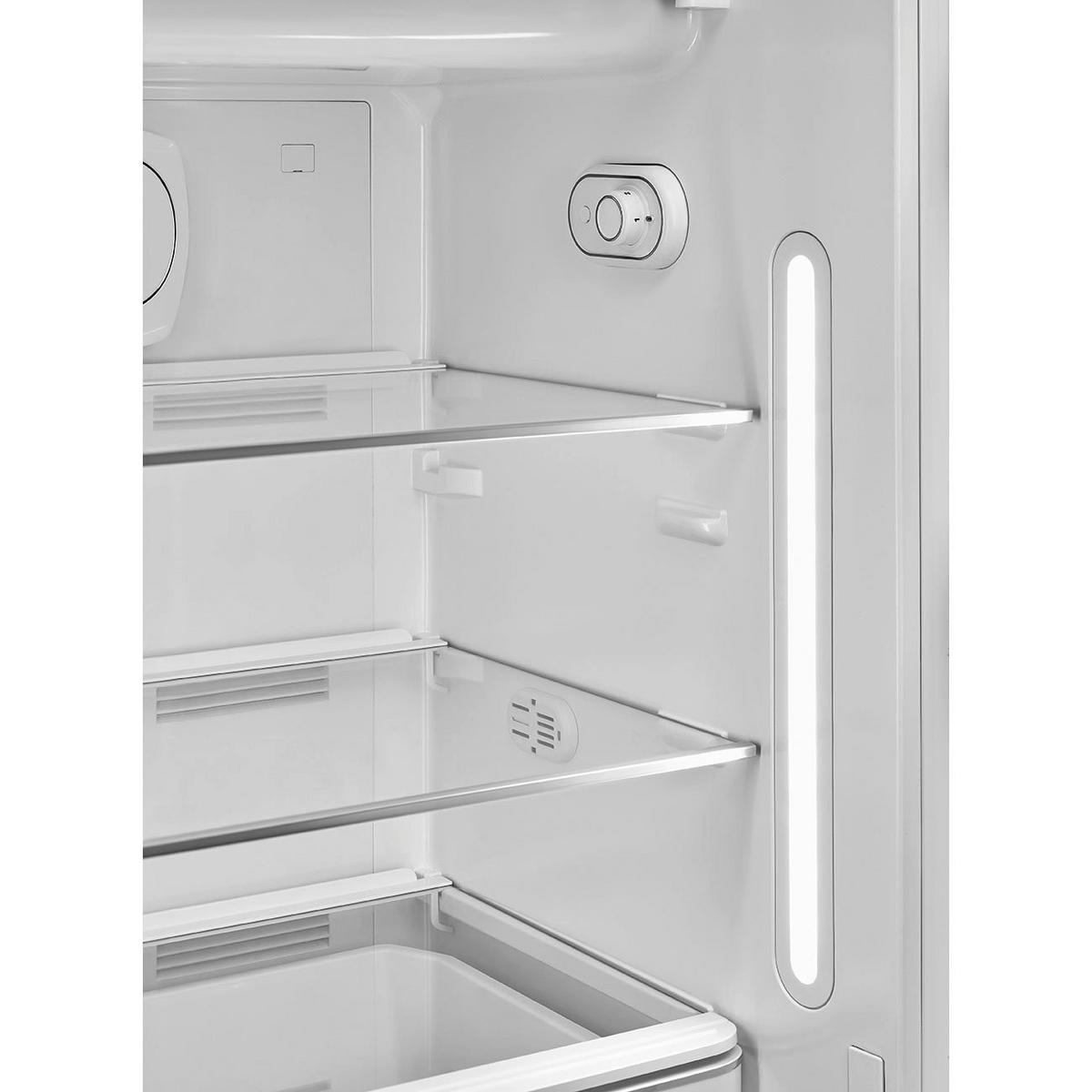KÜHLSCHRANK 60,1/153/76,8 cm  - Rot, Basics, Glas/Metall (60,1/153/76,8cm) - SMEG