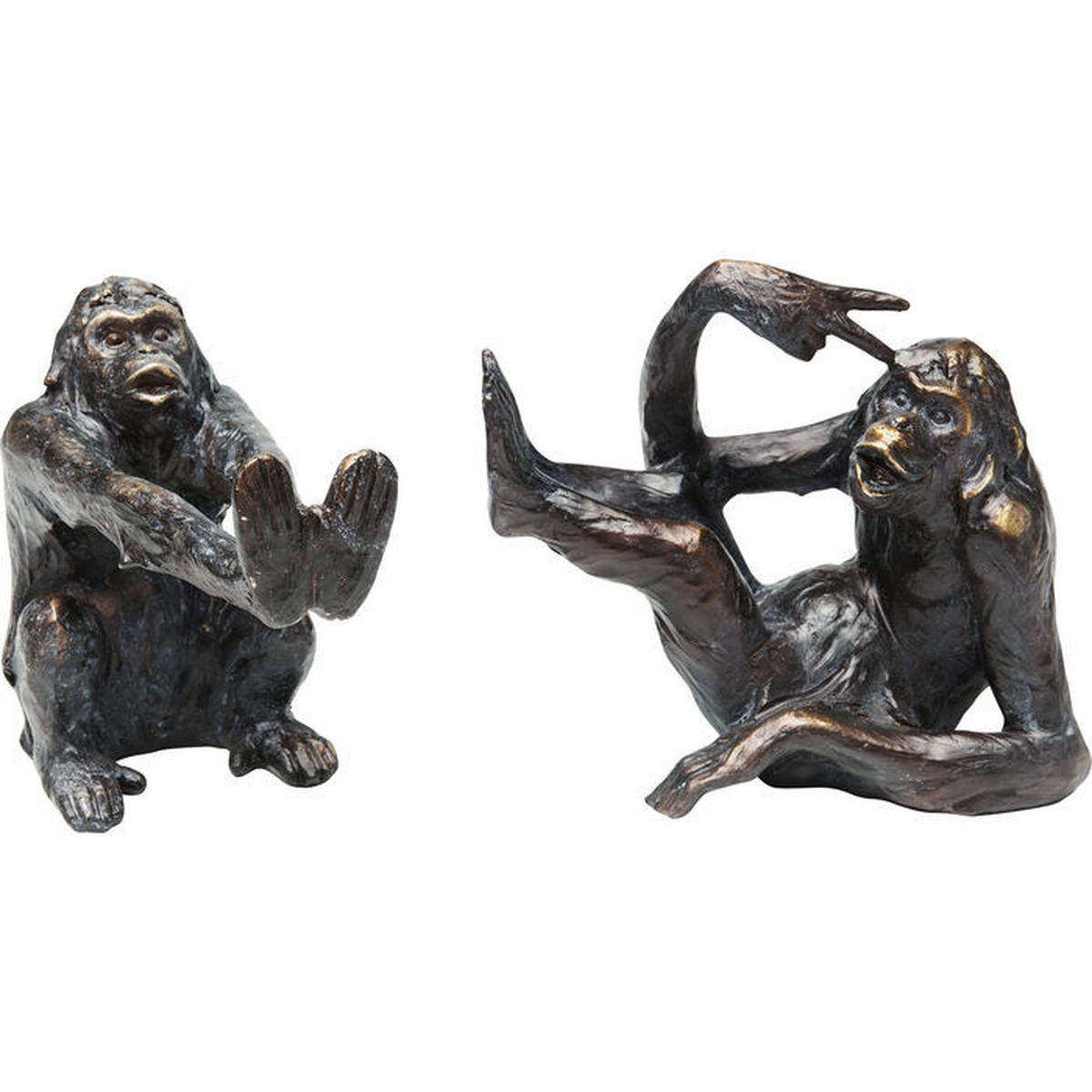BUCHSTÜTZE - Bronzefarben, MODERN, Kunststoff (20/17/10cm) - Kare-Design
