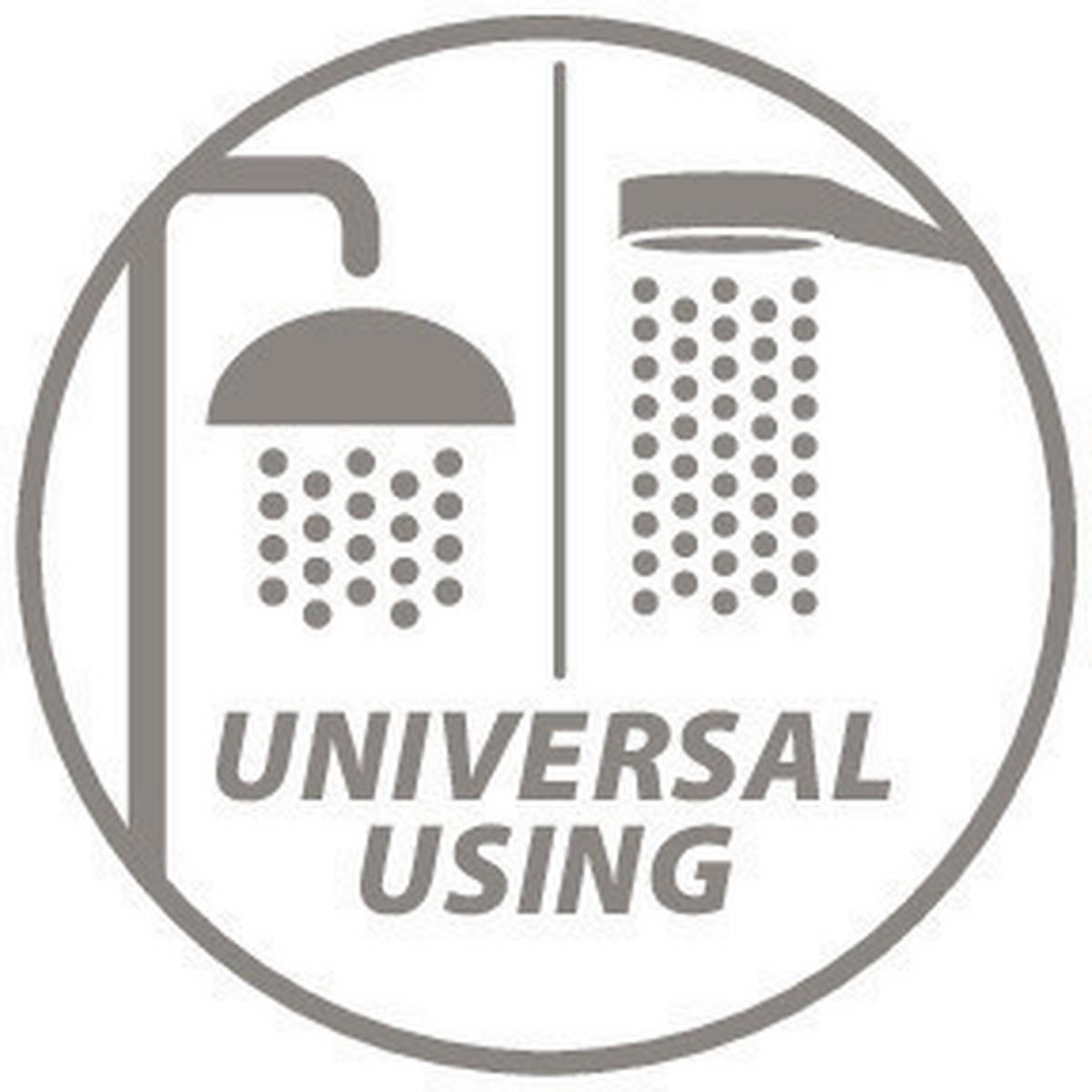 WASSERSPARER  - Silberfarben, Basics, Kunststoff - Wenko