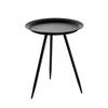 BEISTELLTISCH in Metall 47/47/38 cm  - Schwarz, Trend, Metall (47/47/38cm)