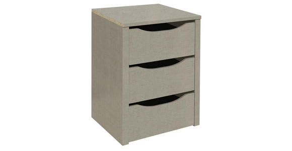 SCHUBKASTENEINSATZ 43/57/45 cm   - Grau, Holzwerkstoff (43/57/45cm) - Carryhome