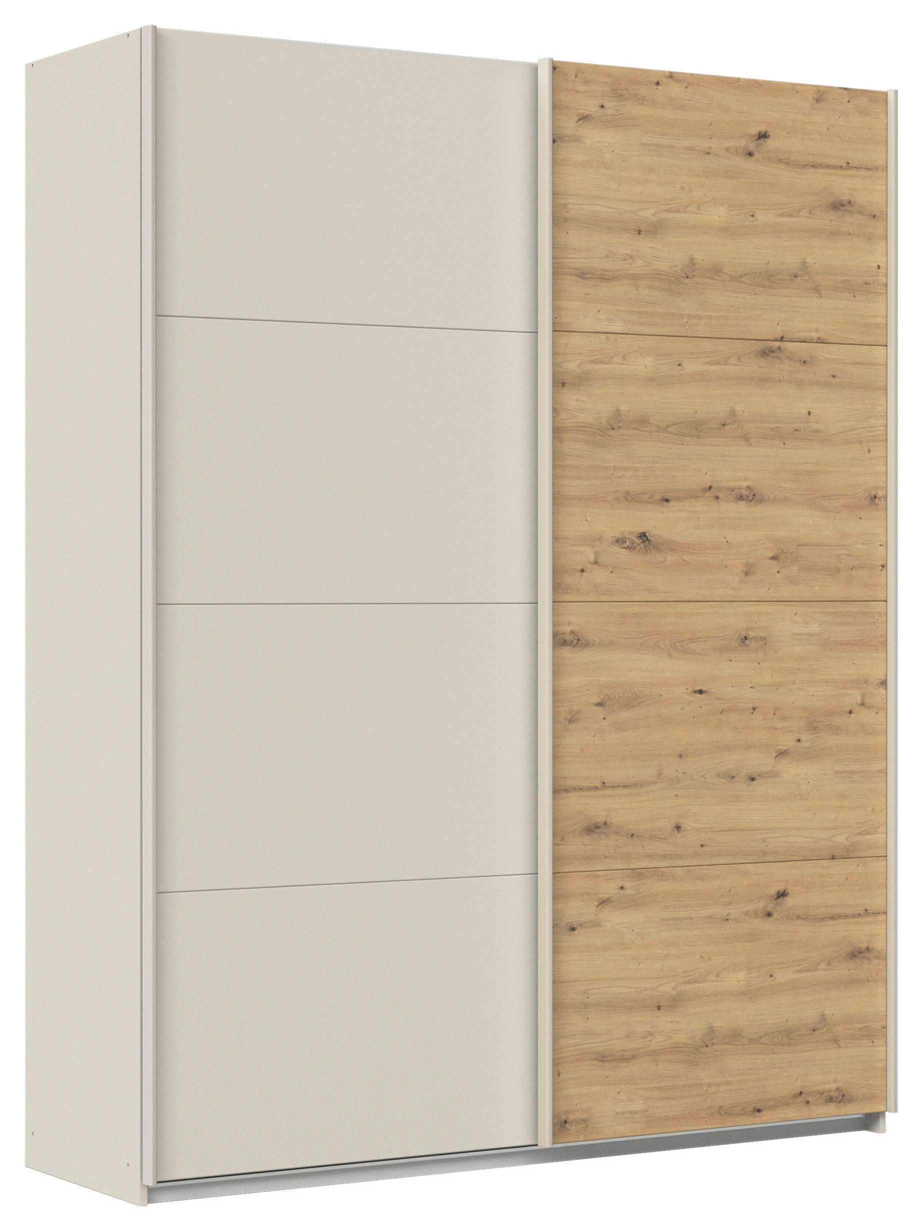 Schwebetürenschrank 181cm Feldkirch Champagner/Eiche