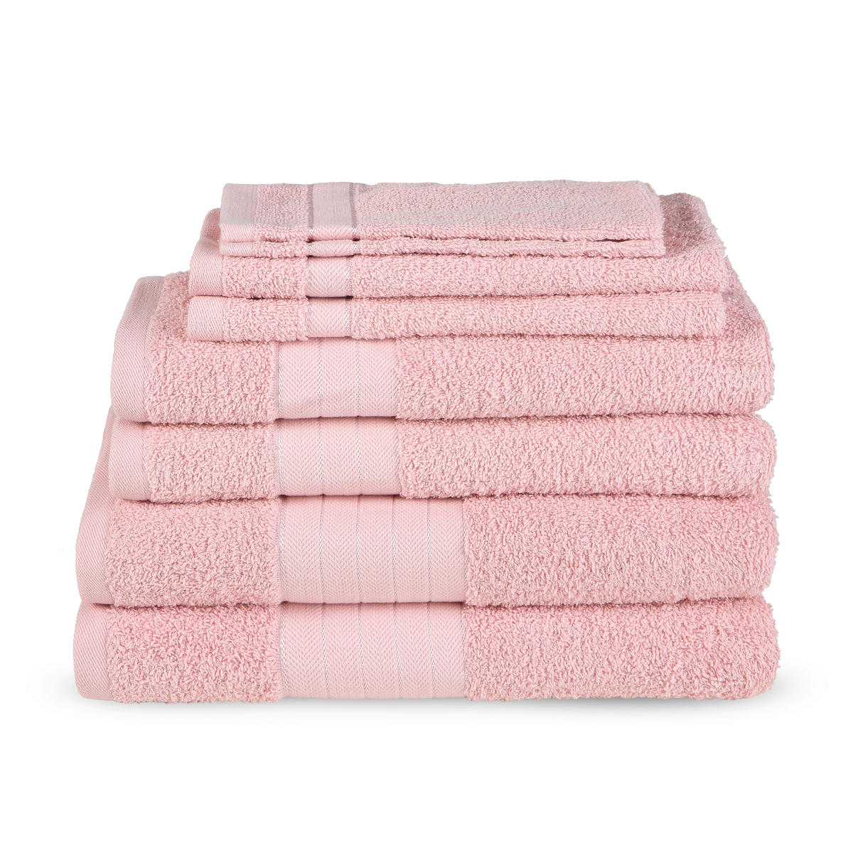 FROTTIERSET 8-teilig  - Basics, Textil (70/140cm)