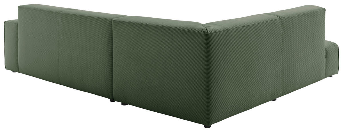 Freisteller von Pure Home Lifestyle ECKSOFA Hellgrün Cord.