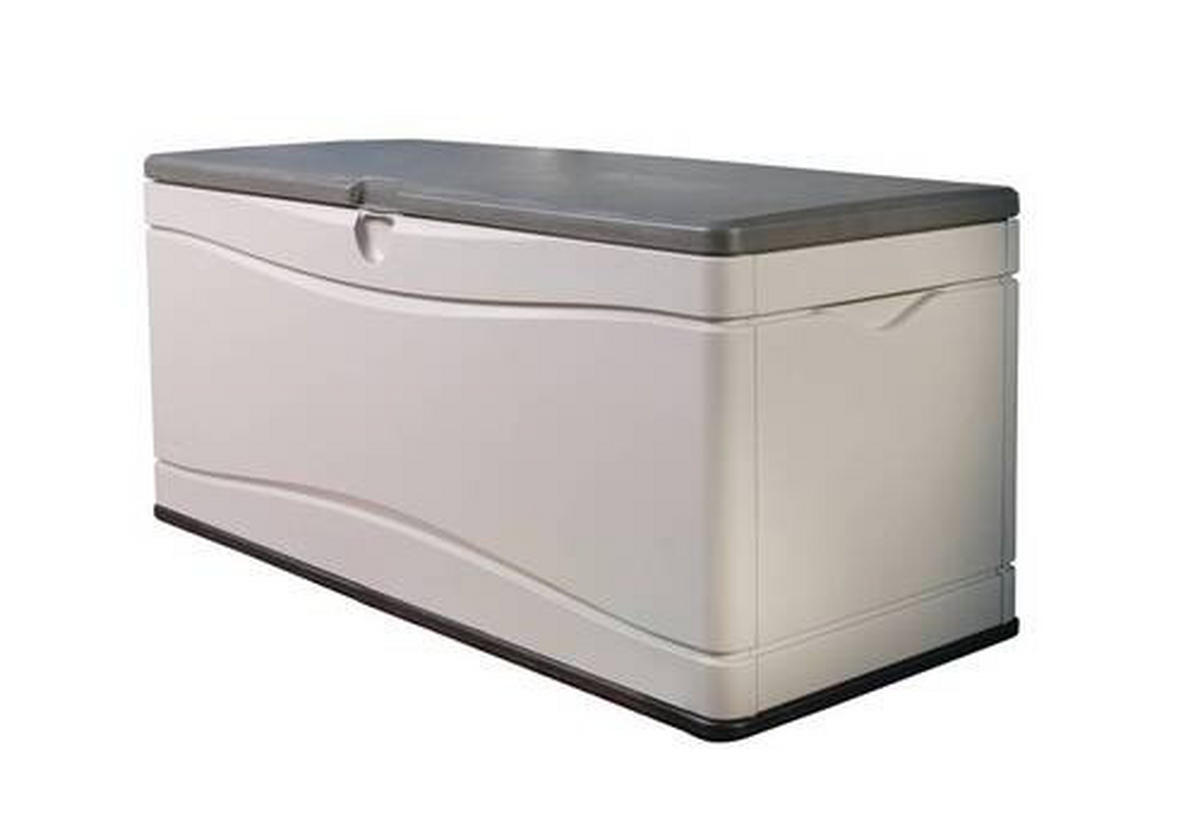 KISSENBOX 153/68/61 cm  - Grau, Basics, Kunststoff (153/68/61cm)