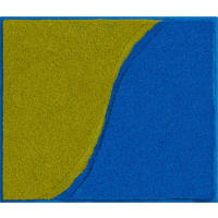 BIDET-VORLEGER Manta Grün, Blau 50/60 cm  - Blau/Grün, Basics, Kunststoff/Textil (50/60cm) - Grund