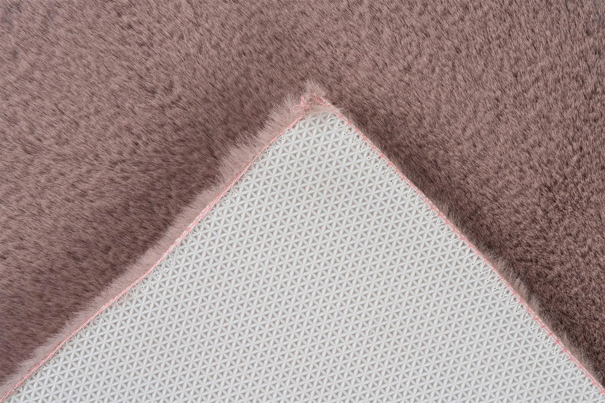 HOCHFLORTEPPICH 70/130 cm Rabbit Light 525 Rosa Rosa  - Rosa, KONVENTIONELL, Kunststoff/Textil (70/130cm)
