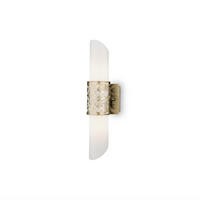 WANDLEUCHTE - Messingfarben, Basics, Glas/Metall (12/45,7/11,3cm) - MAYTONI