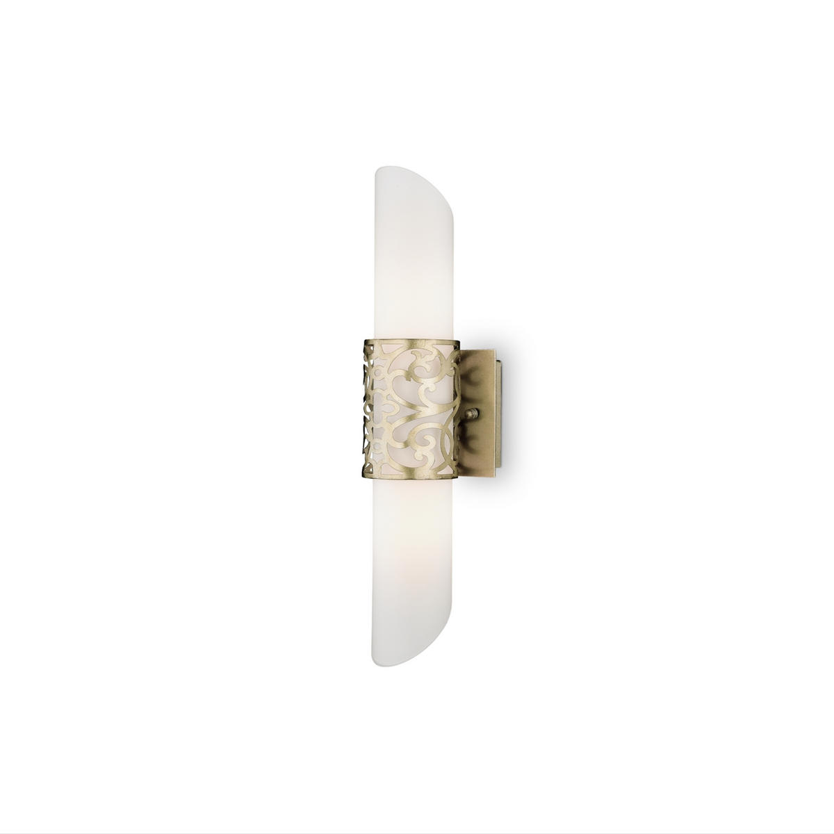 WANDLEUCHTE - Messingfarben, Basics, Glas/Metall (12/45,7/11,3cm) - MAYTONI