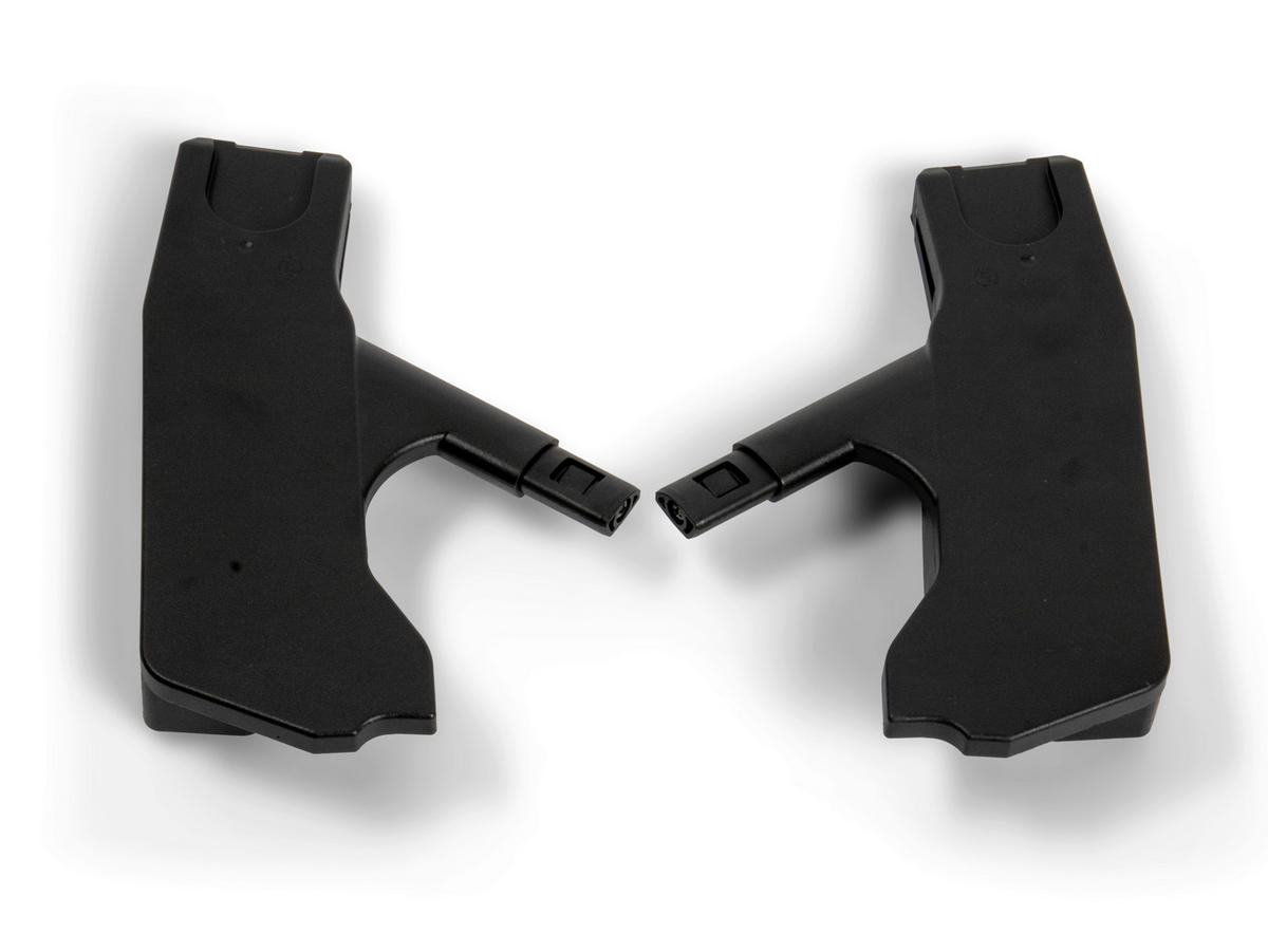 BABYSCHALENADAPTER Zoè  - Schwarz, Basics, Kunststoff (14,5/8,7/22,5cm) - Moon