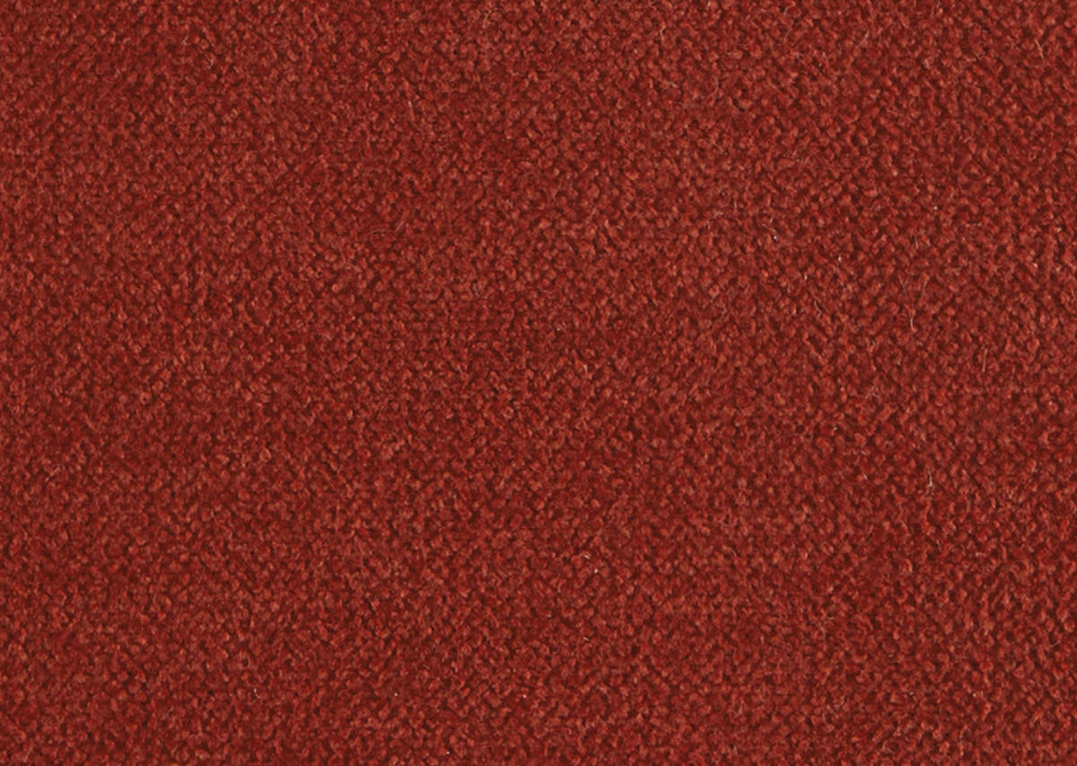 ECKSOFA in Chenille Rot  310/240 cm  - Rot/Schwarz, Design, Textil/Metall (310/240cm) - Xora