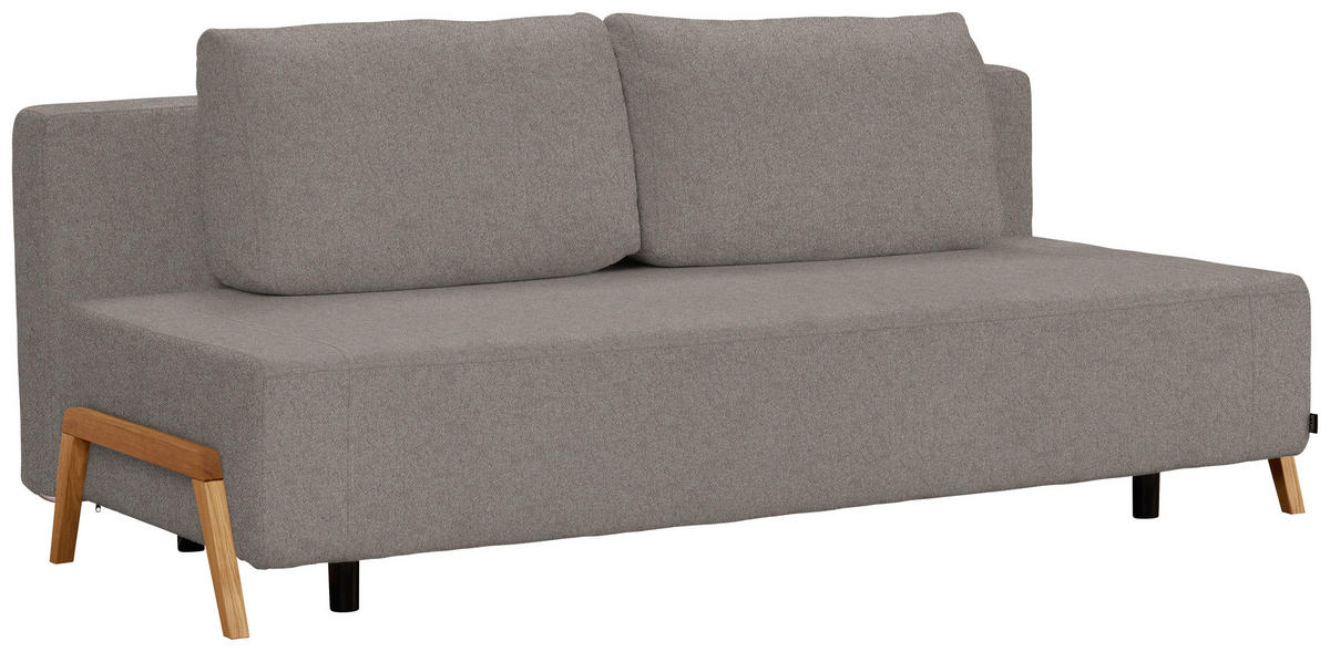 SCHLAFSOFA in Textil Greige  - Greige/Naturfarben, Design, Holz/Textil (211/88/102cm) - Niels Andersson