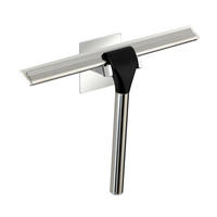 DUSCHSKRAPA  - silver, Basics, metall/plast (25/21,5/6cm)