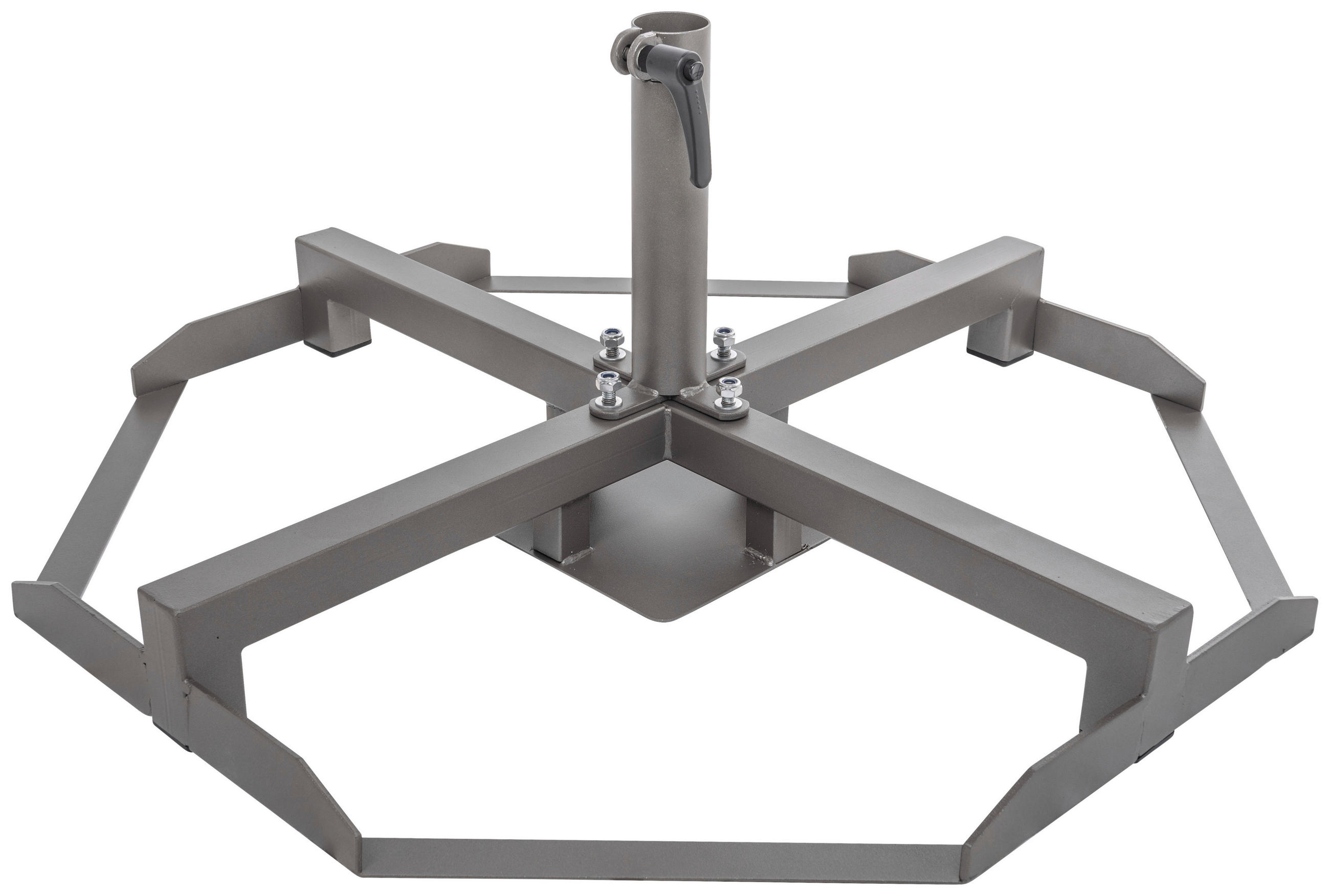 SONNENSCHIRMSTÄNDER Anthrazit  - Anthrazit, Basics, Metall (80/20/80cm) - Doppler
