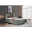 BOXBETT 140/200 cm  in Grau  - Schwarz/Grau, Design, Holz/Holzwerkstoff (140/200cm) - Xora