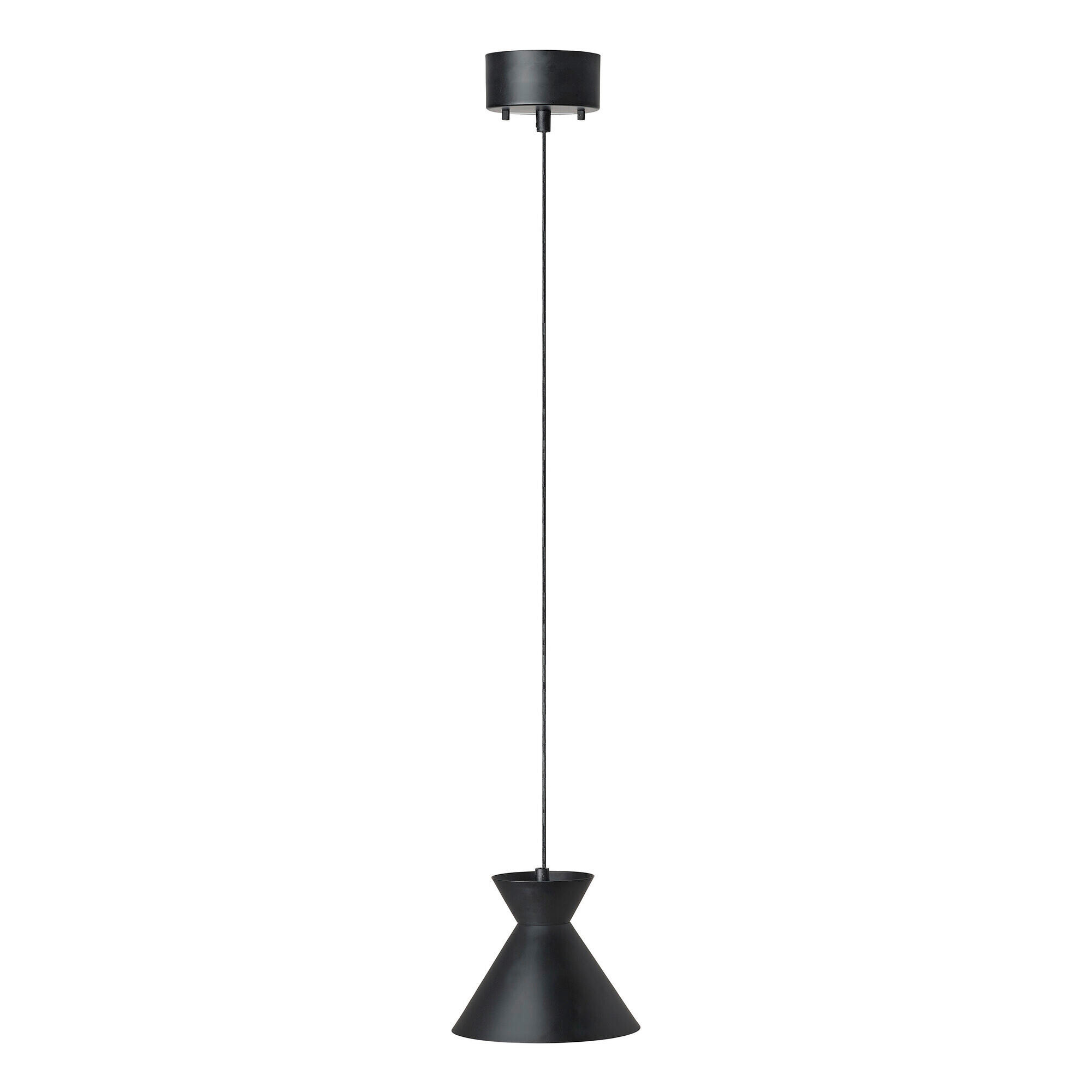 HÄNGELEUCHTE 20/150 cm   - Schwarz, Basics, Metall (20/150cm) - Osram