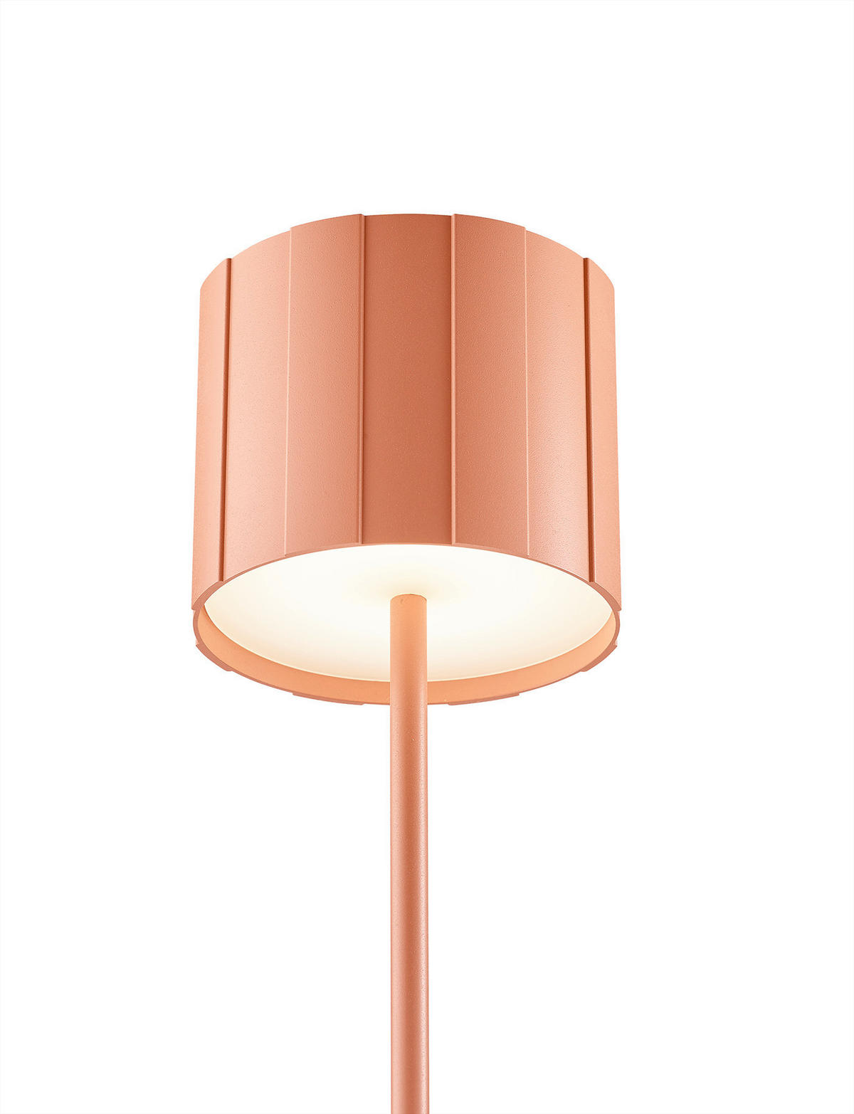 AKKU-TISCHLEUCHTE Marisa 11,5/39 cm   - Aprikose, MODERN, Metall (11,5/39cm) - Musterring