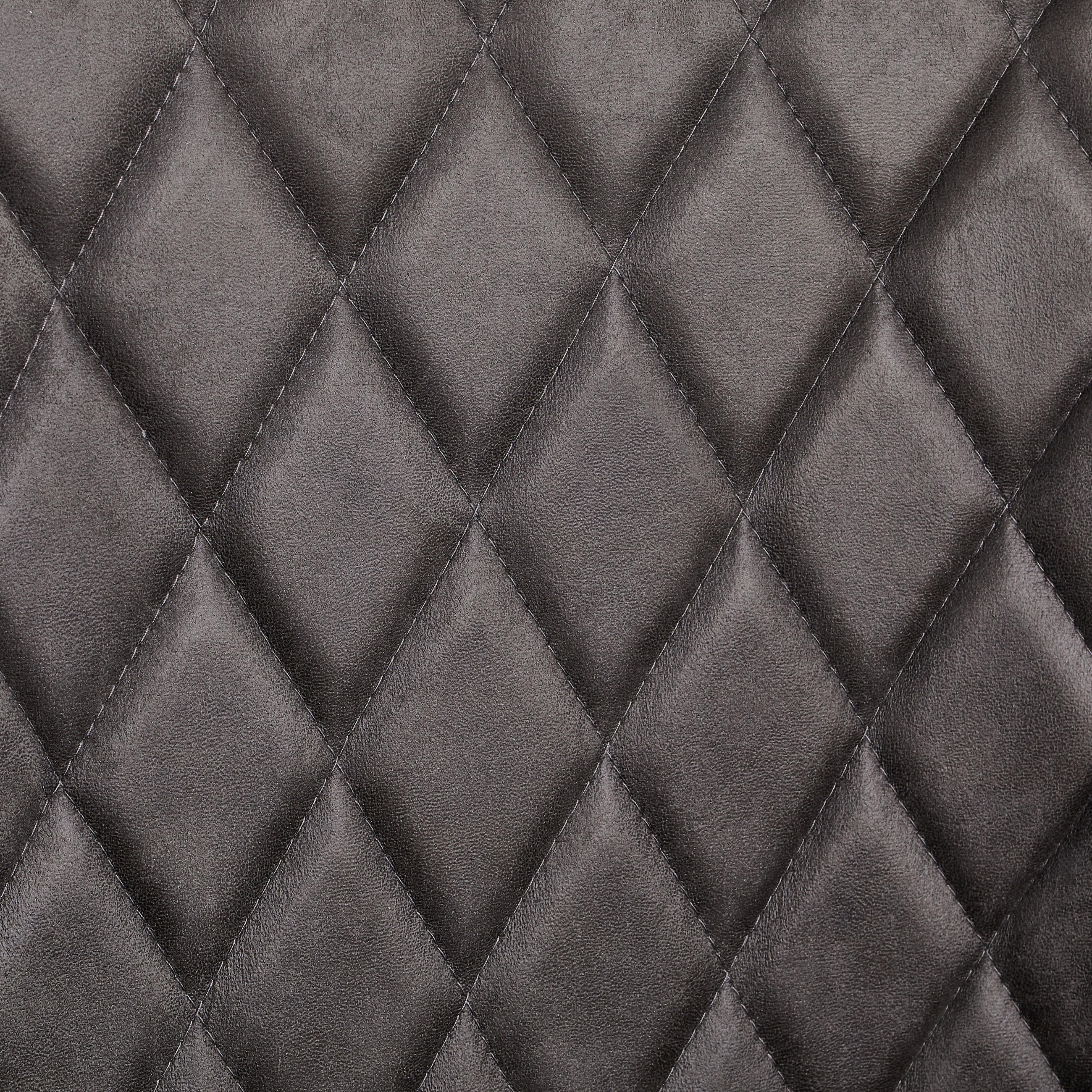 ARMLEHNSTUHL  in Eisen Mikrofaser  - Schwarz/Grau, Modern, Holz/Textil (60/91/56cm) - Livetastic