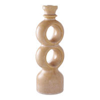 KERZENHALTER - Beige, Basics, Keramik (9,5/30,5/10,7cm)