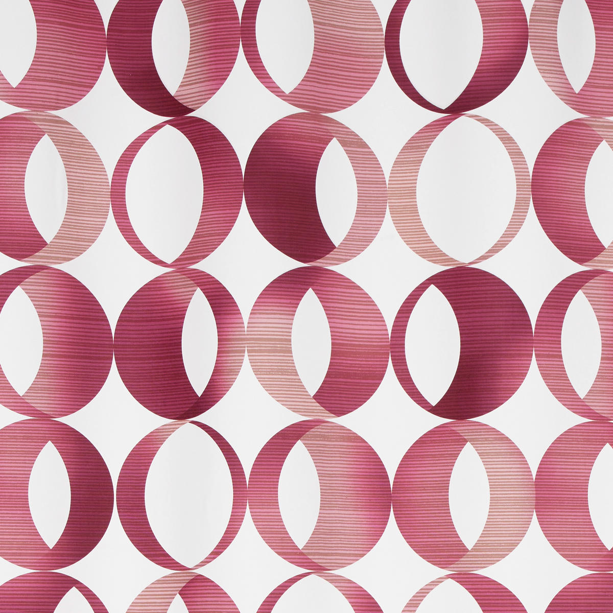 ÖSENSCHAL Bellina blickdicht 140/255 cm   - Rot, LIFESTYLE, Textil (140/255cm) - Novel