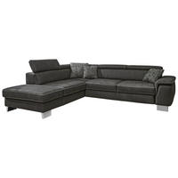 SEDEŽNA GARNITURA, antracit  - bež/antracit, Design, leseni material/les (226/273cm) - Beldomo System