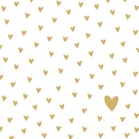 SERVIETTE    - Multicolor, Basics, Papier (17.5/17.5cm)