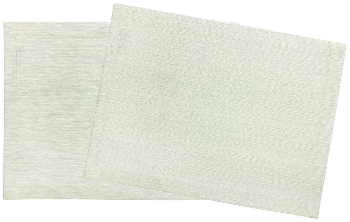 TISCHSET Loreen Textil Salbeigrün 33/45 cm  - Salbeigrün, Basics, Textil (33/45cm) - Dieter Knoll