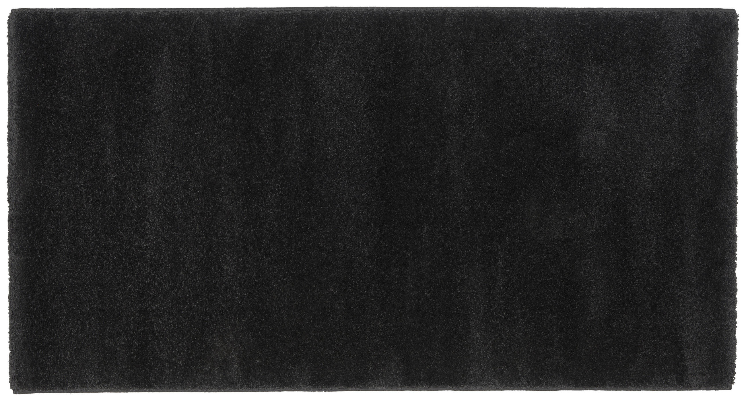 VÄVD MATTA 80/150 cm Tonga  - antracit, Klassisk, textil/naturmaterial (80/150cm) - Novel
