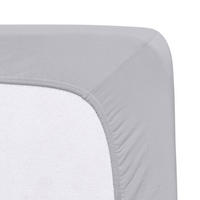 SPANNLEINTUCH 180-200/200-220 cm Jersey  - Hellgrau, Basics, Textil (180-200/200-220cm) - Florella