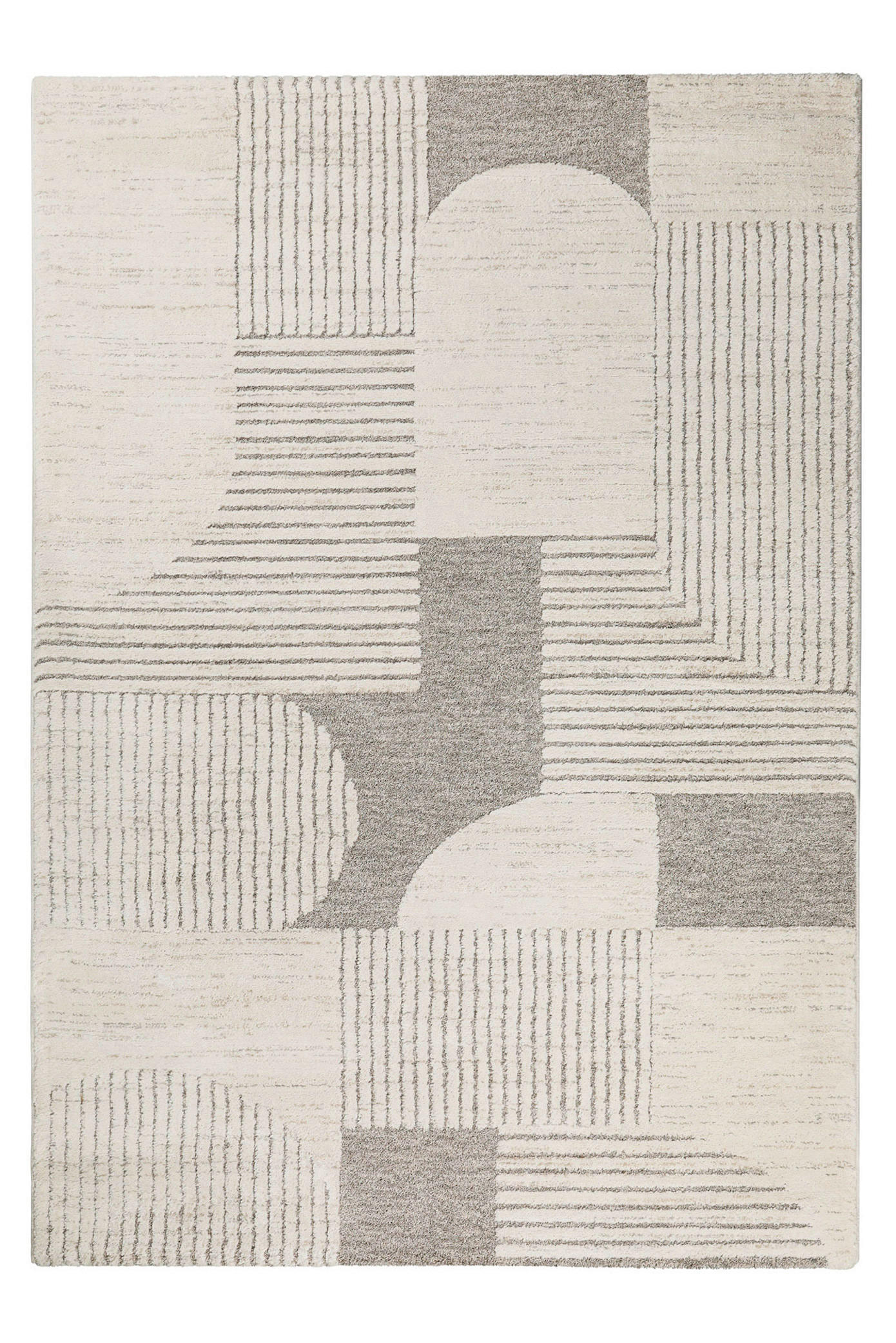 Wecon Home Webteppich Mats Creme, Beige 80x150 cm