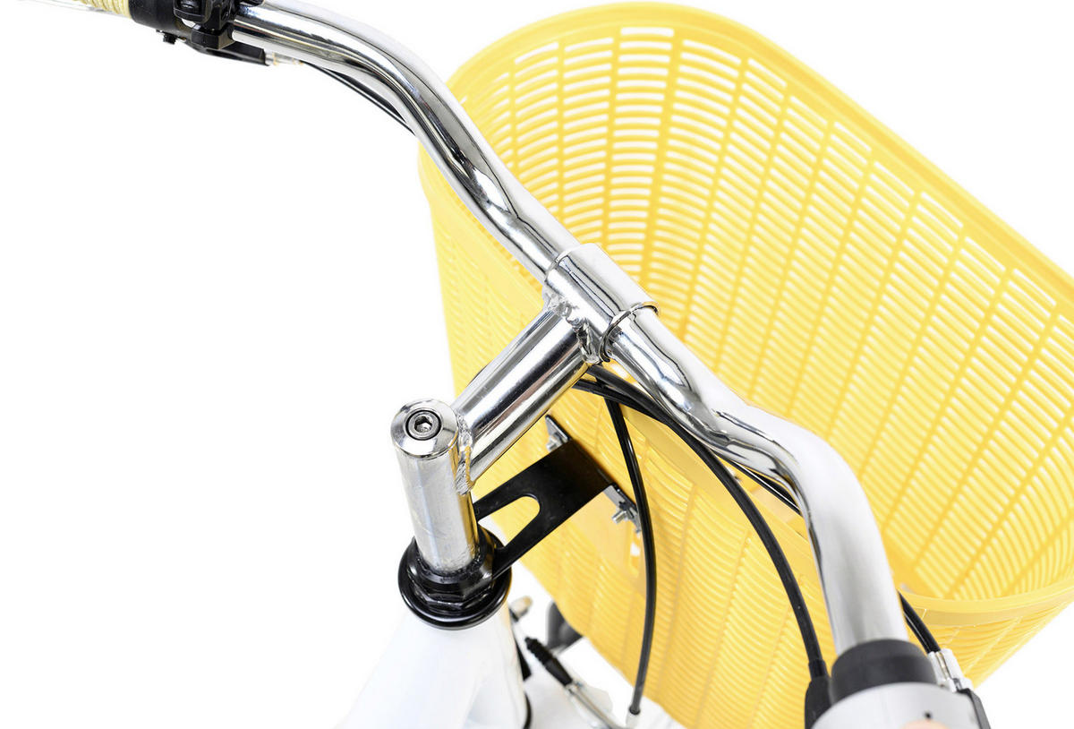 CITYBIKE 26 Zoll Damen  - Gelb/Weiß, Basics, Metall (180/70cm) - Atrigo