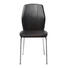 STUHL Lederlook Chromfarben, Schwarz - Chromfarben/Schwarz, Design, Textil/Metall (56/91,5/46,5cm) - Carryhome STUHL Lederlook Chromfarben, Schwarz - Chromfarben/Schwarz, Design, Textil/Metall (56/91,5/46,5cm) - Carryhome