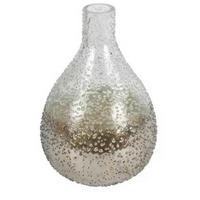 VAZA DEKORATIVNA    24 cm  staklo  - zlatne boje, Design, staklo (24cm)